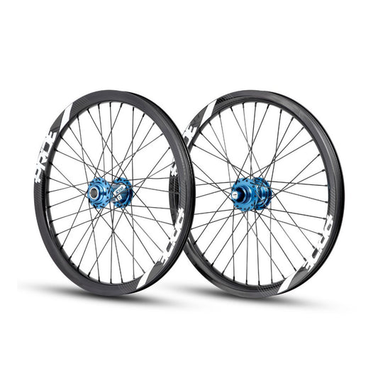 Hjulpar PRIDE 20" (406mm) Carbone Gravity Gloss Disc / Pride Control Axes 20/10mm Blå