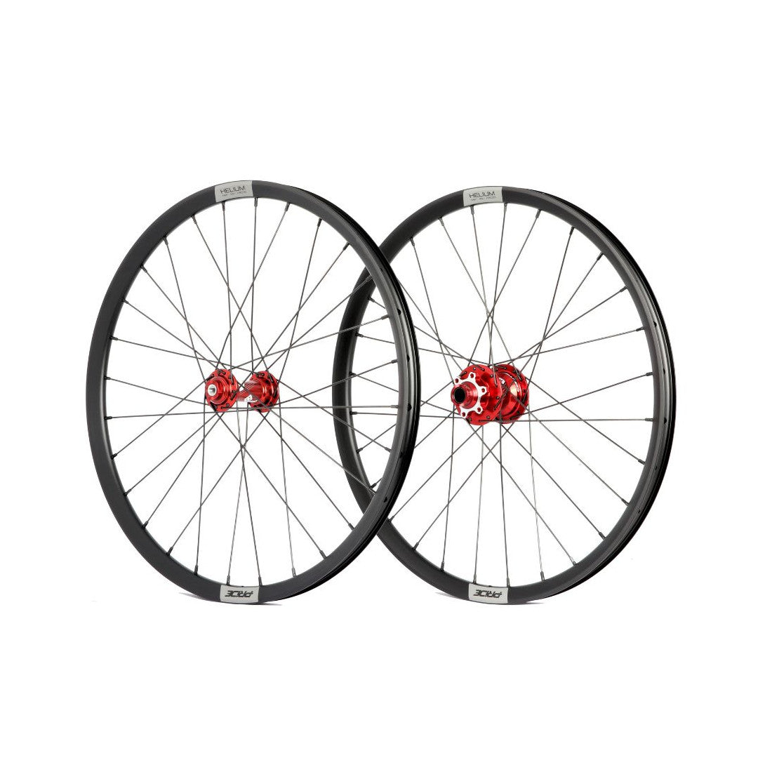 Hjulpar PRIDE 20" (451mm) Control V2 Disc Helium M21 Axlar 10/15mm Röd