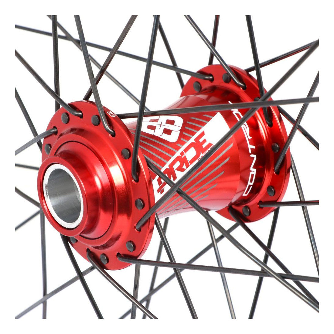 Hjulpar PRIDE 24" (507mm) Control V1 Disc Axlar 20/10mm Röd