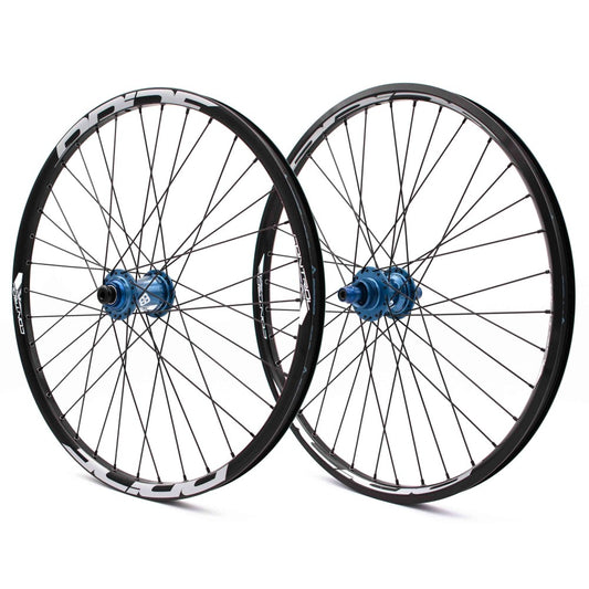 Hjulpar PRIDE 24" (507mm) Control V2 Disc Axlar 20/15mm Blå