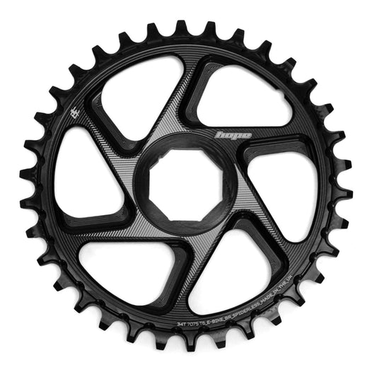 Mono HOPE R22 kedjehjul 9/10/11/12V direktmonterad E-Bike BROSE Svart