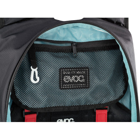 EVOC FR LITE RACE 10L Backpack with Back Protector, Gray