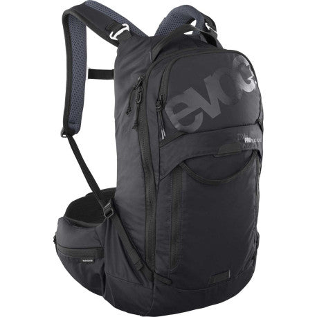 Backpack with Dorsal EVOC TRAIL PRO BLACKLINE 16 L Black
