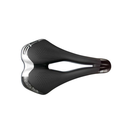 SELLE ITALIA S 5 SUPERFLOW L Saddle with Fec Rails, Black