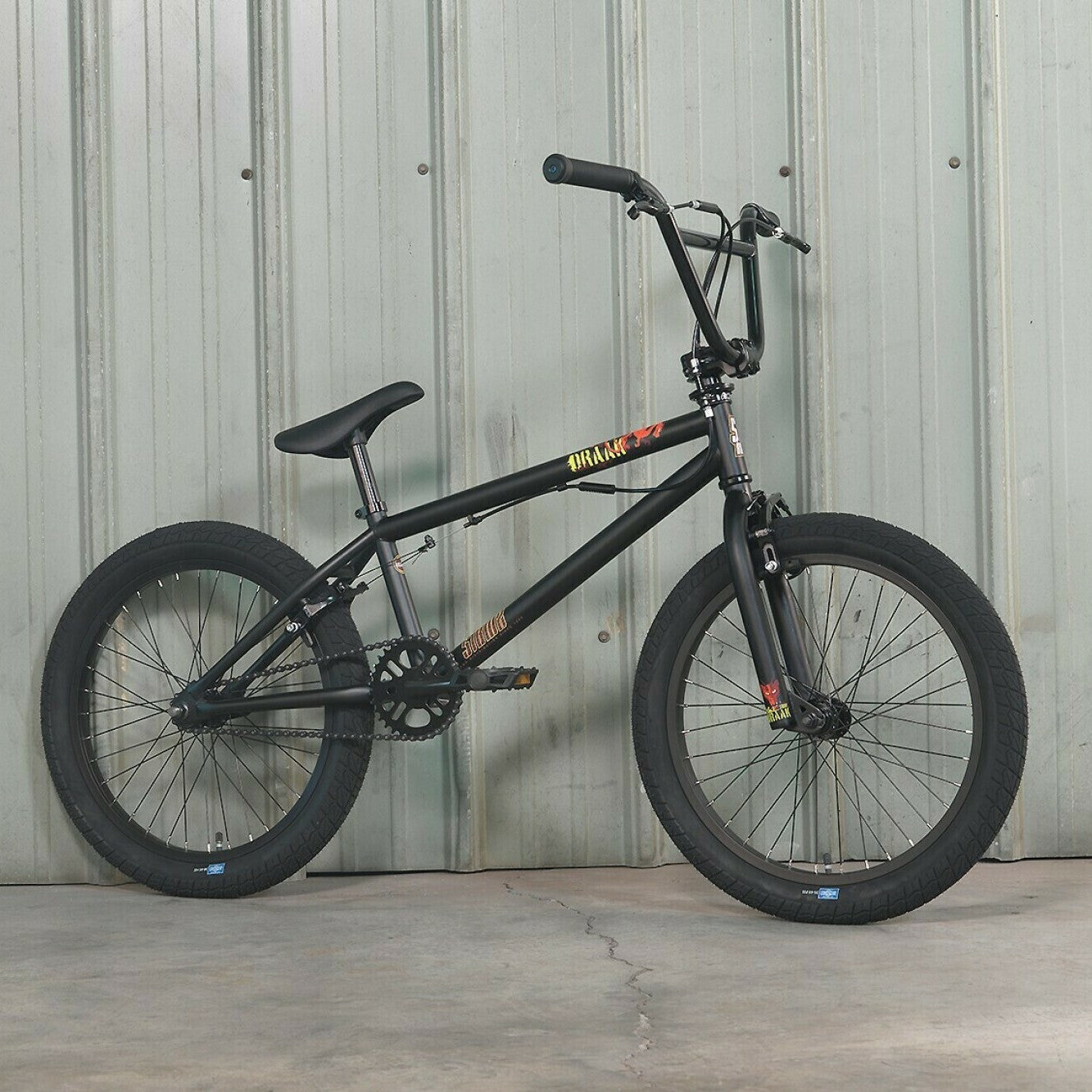 BMX SIBMX DRAAK 20" Matt black