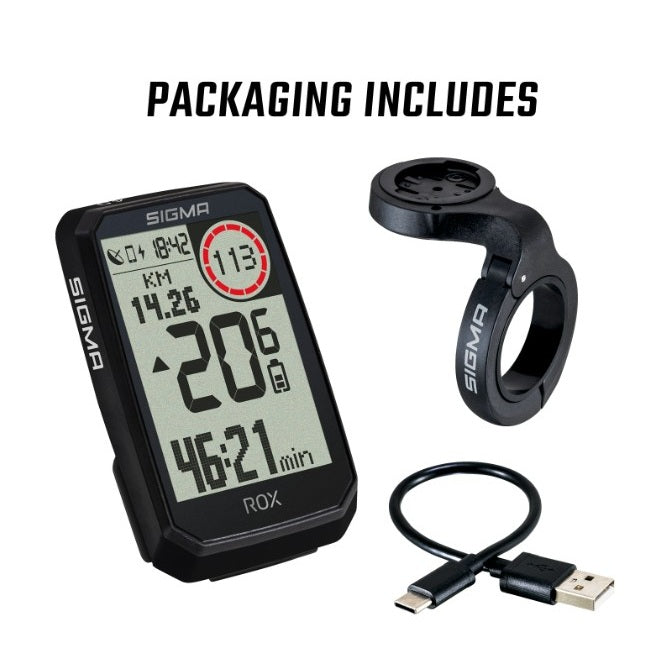 GPS SIGMA ROX 4.0 ENDURANCE Black
