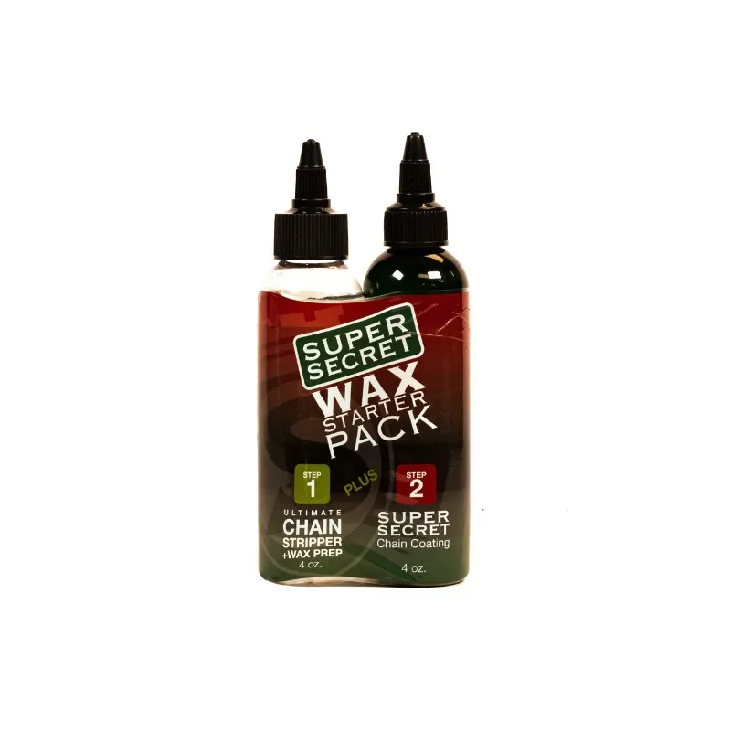 SILCA CHAIN STRIPPER och SUPER SECRET kedjeförberedelse och smörjförpackning 2x120ml