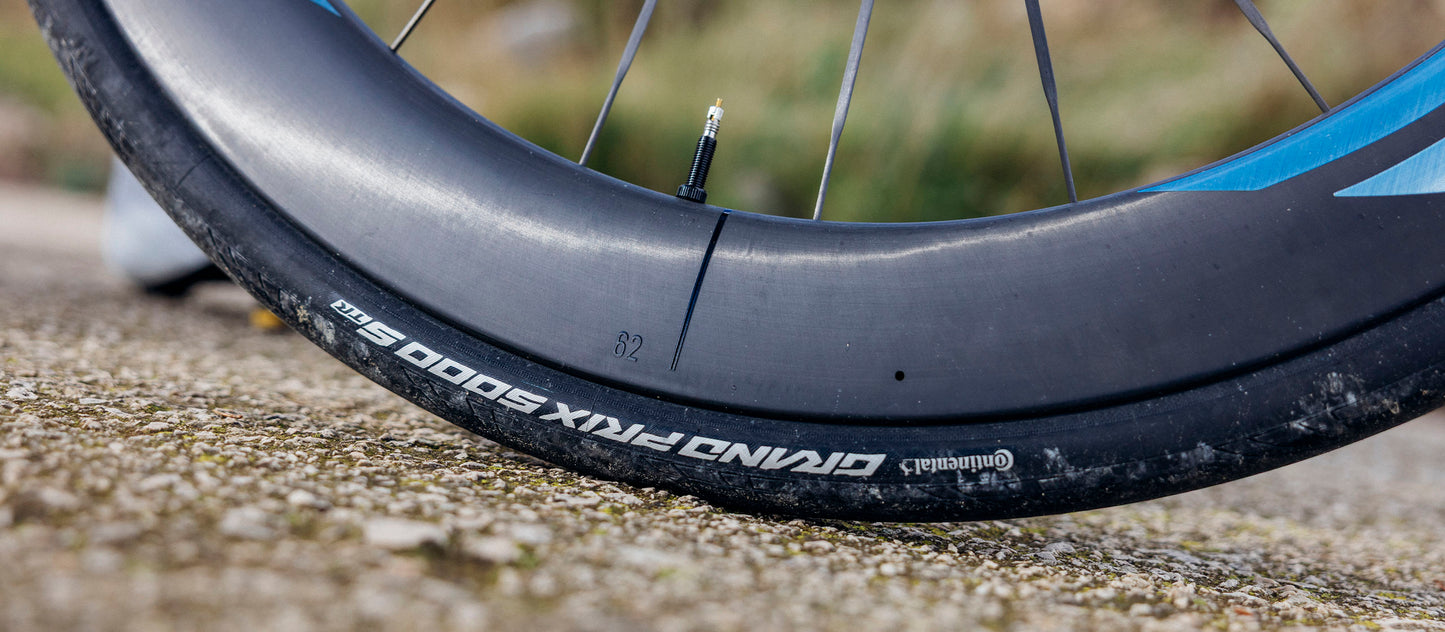 Par MICHE DEVA RD 52 Tubeless Ready-hjul (Center Lock) Silver