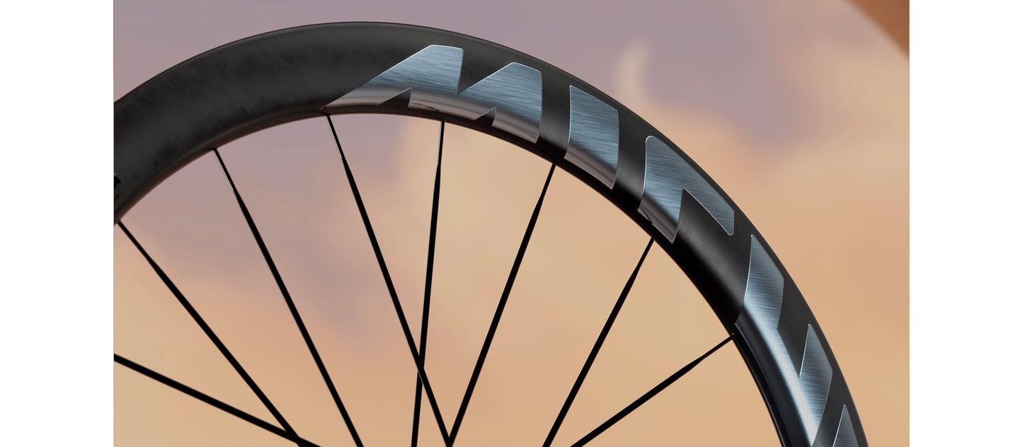 Par MICHE DEVA RD 52 Tubeless Ready-hjul (Center Lock) Silver