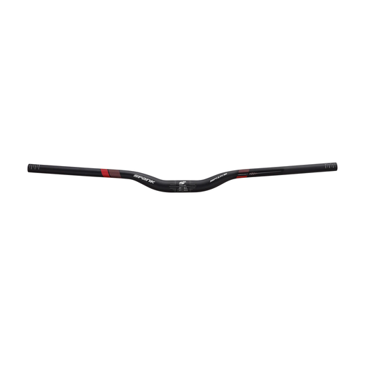 SPANK SPIKE 800 VIBROCORE Rise 30mm 31,8/800mm Svart/rött styre