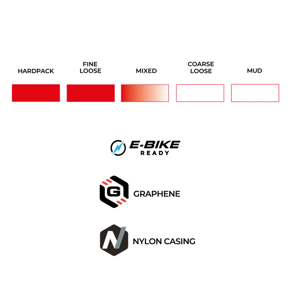 VITTORIA Syerra 29x2.6 Trail Graphene 2.0 Tubeless Ready Soft Black däck