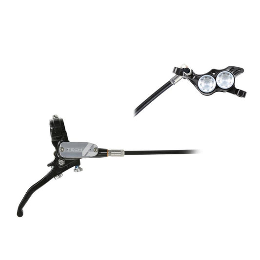 HOPE TECH 4 E4 Bakbroms Svart/Silver
