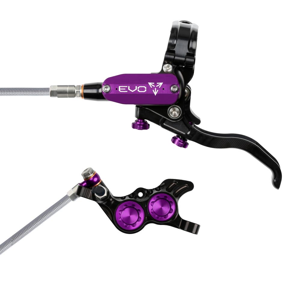 HOPE TECH 4 EVO GR4 Aviation främre broms Svart/Violet