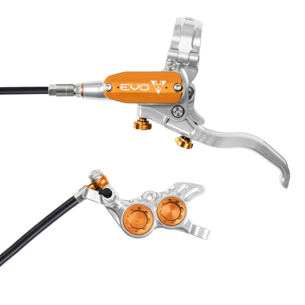 Front brake HOPE TECH 4 EVO GR4 Silver/Orange