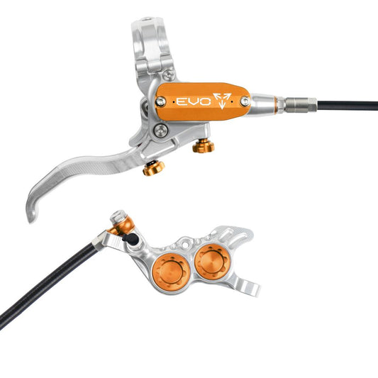 HOPE TECH 4 EVO GR4 rear brake Silver/Orange