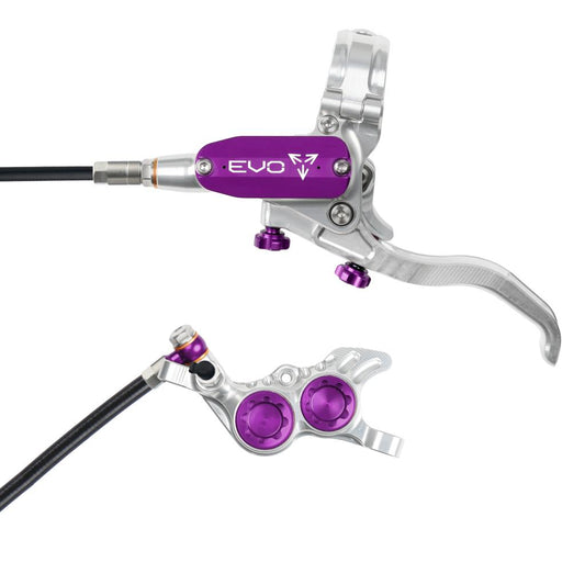 Front brake HOPE TECH 4 EVO GR4 Silver/Violet