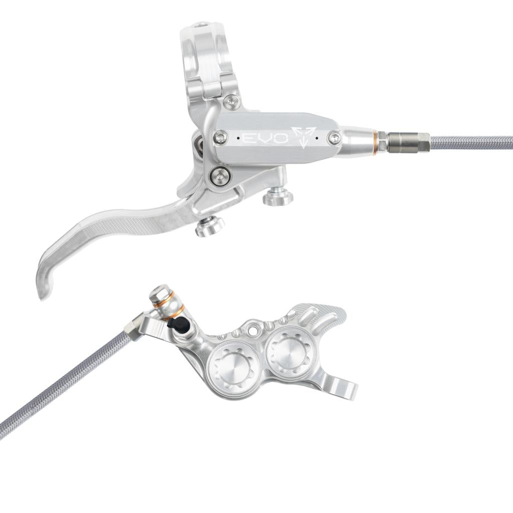 HOPE TECH 4 EVO GR4 Aviation Rear Brake Silver/Silver