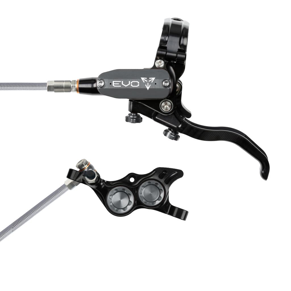 HOPE TECH 4 EVO TR4 Aviation Frambroms svart/rökt