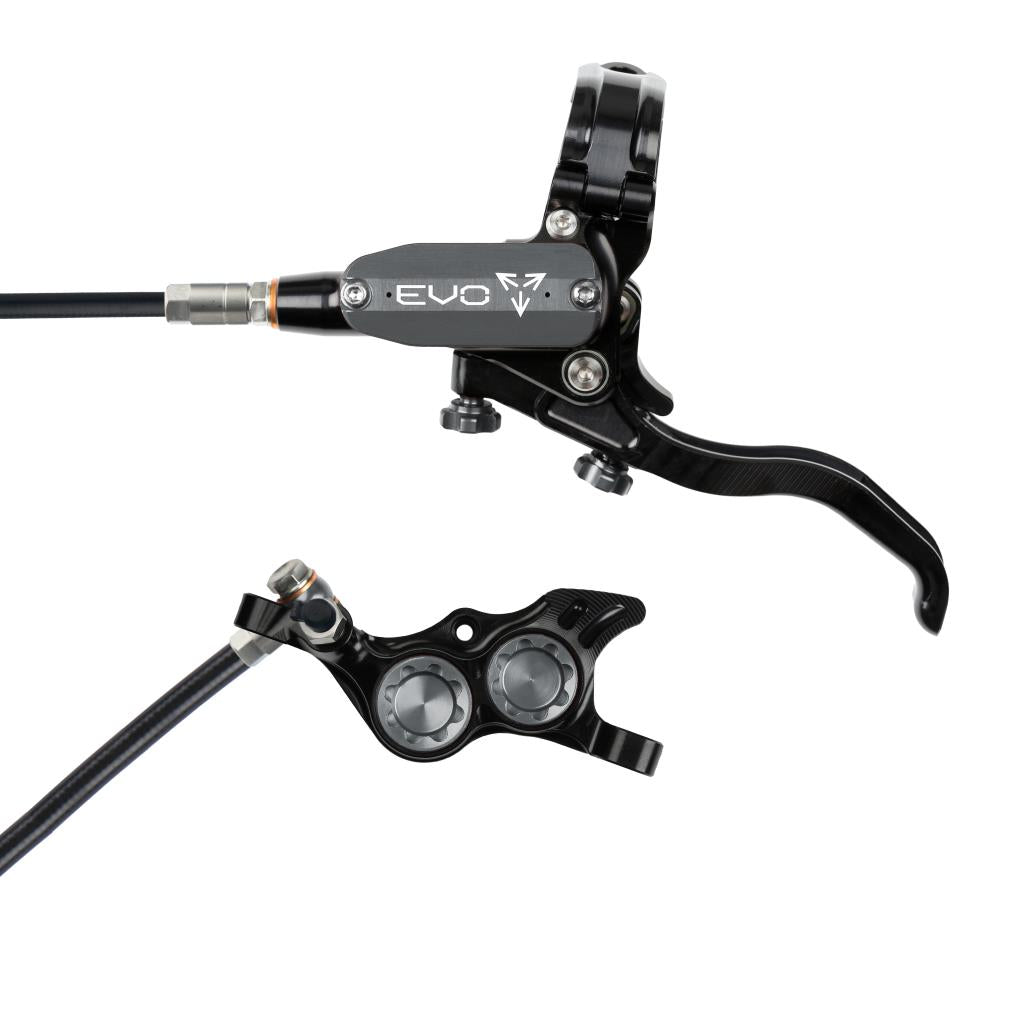 HOPE TECH 4 EVO TR4 Frambroms svart/rökt