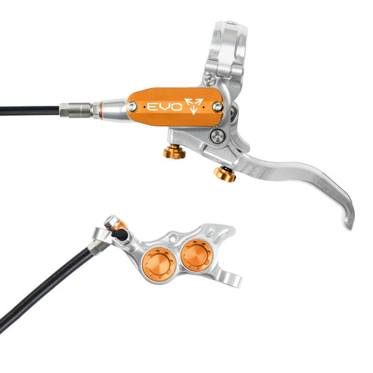 HOPE TECH 4 EVO TR4 Silver/Orange Front Brake
