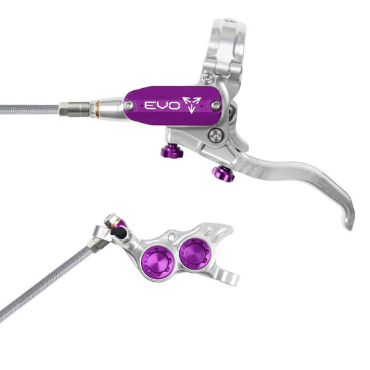 Front Brake HOPE TECH 4 EVO TR4 Aviation Silver/Violet