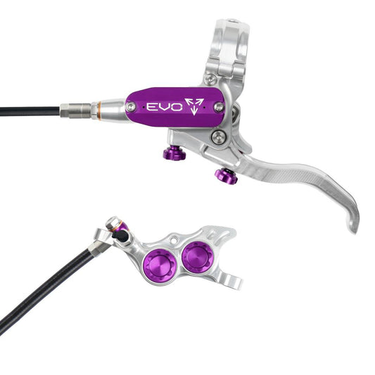 HOPE TECH 4 EVO TR4 Front Brake Silver/Violet