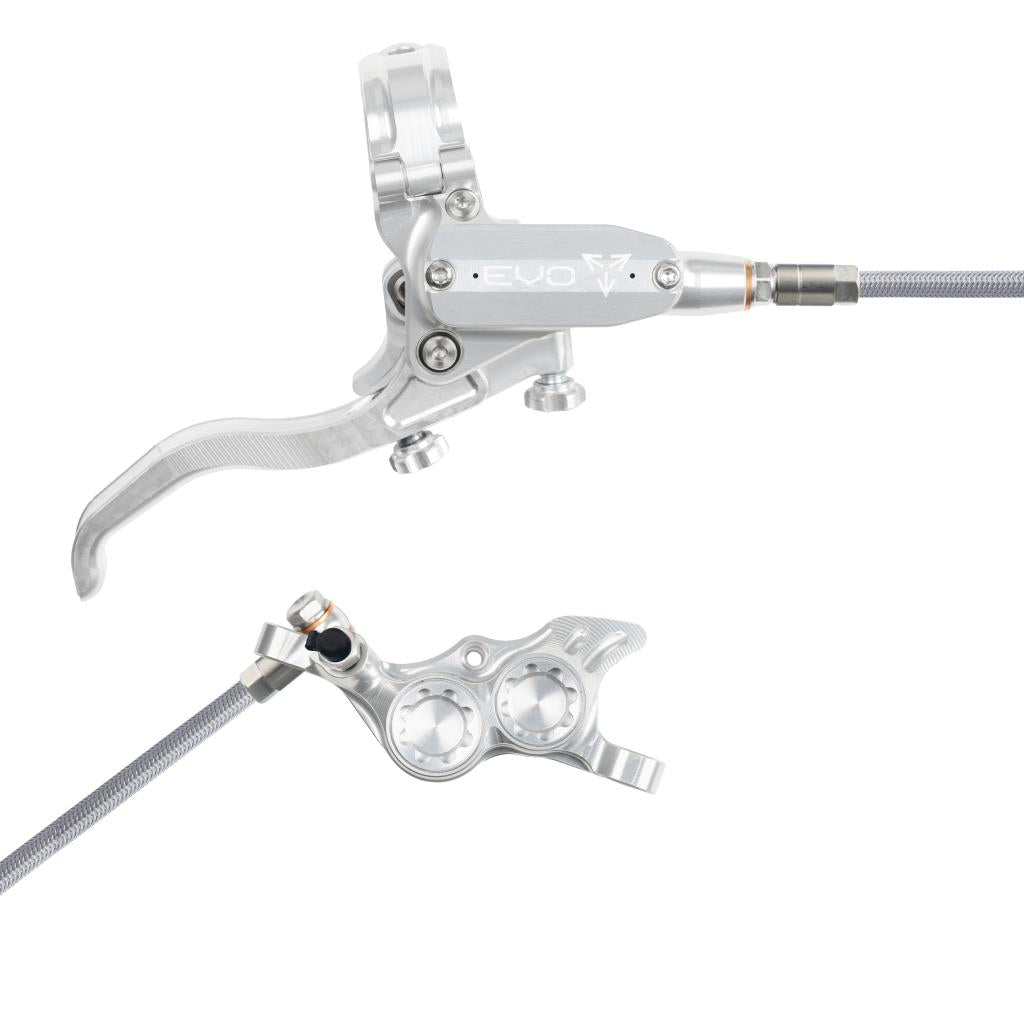 HOPE TECH 4 EVO TR4 Aviation Silver Bakbroms