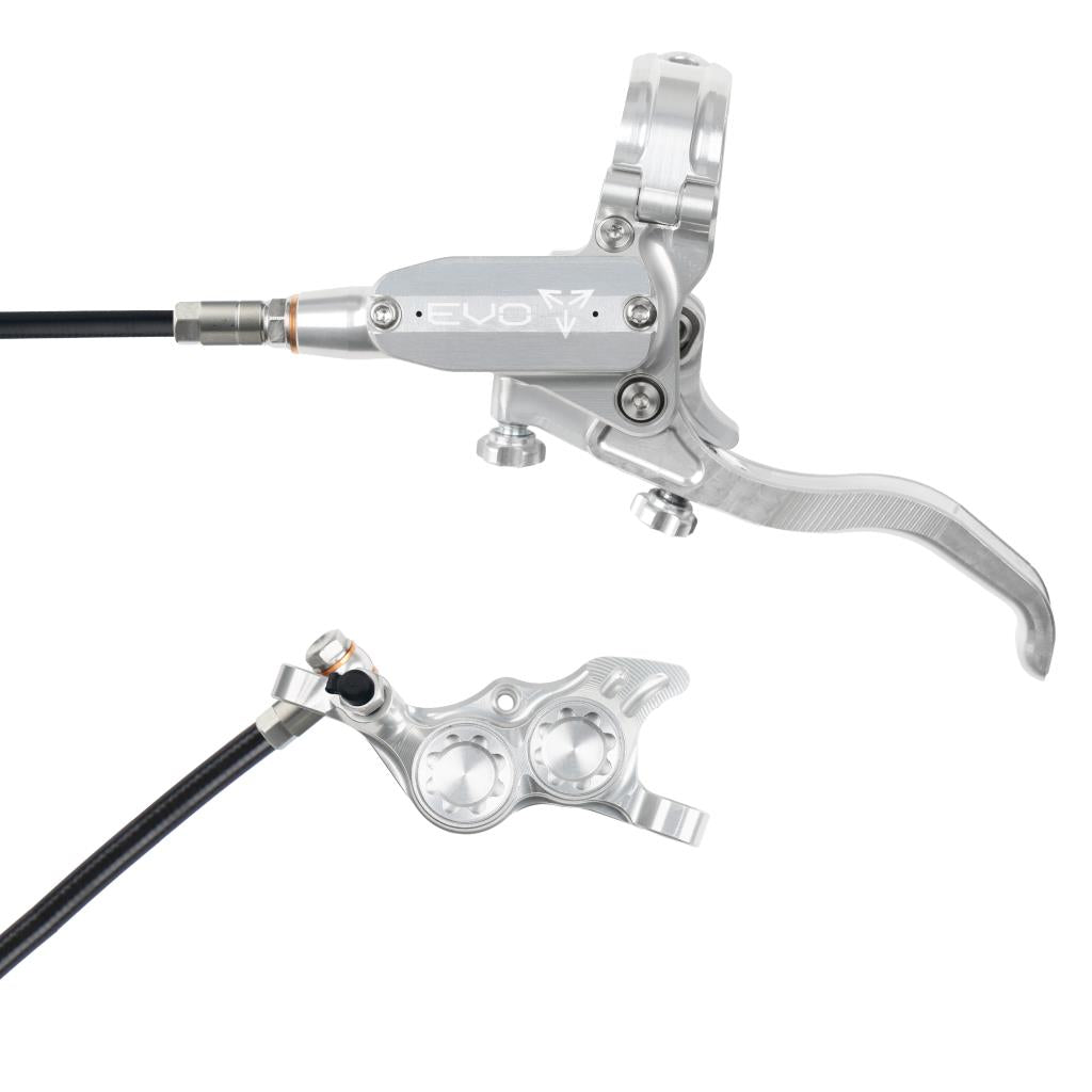 HOPE TECH 4 EVO TR4 Silver främre broms