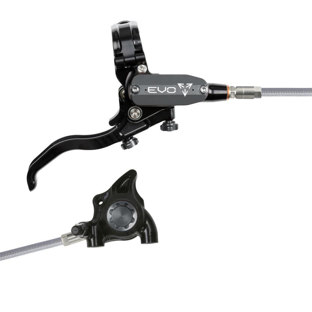 HOPE TECH 4 EVO X2 FM Aviation bakbroms Svart/rökt