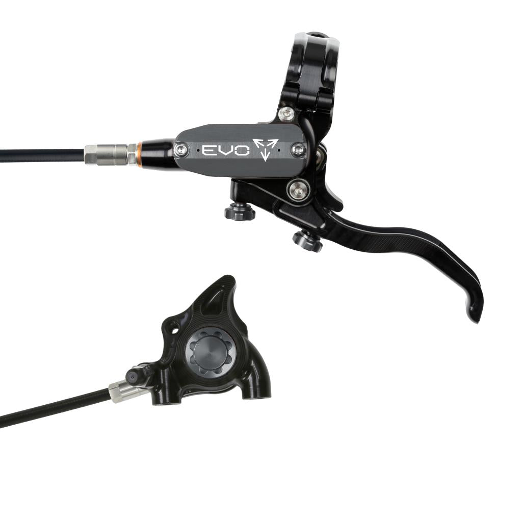 HOPE TECH 4 EVO X2 FM främre broms Svart/rökt