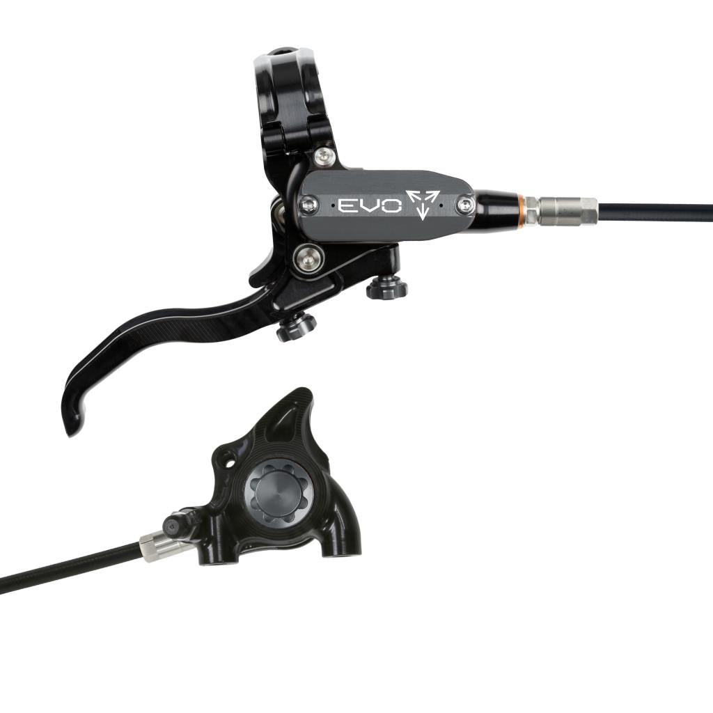 HOPE TECH 4 EVO X2 FM bakbroms Svart/rökt