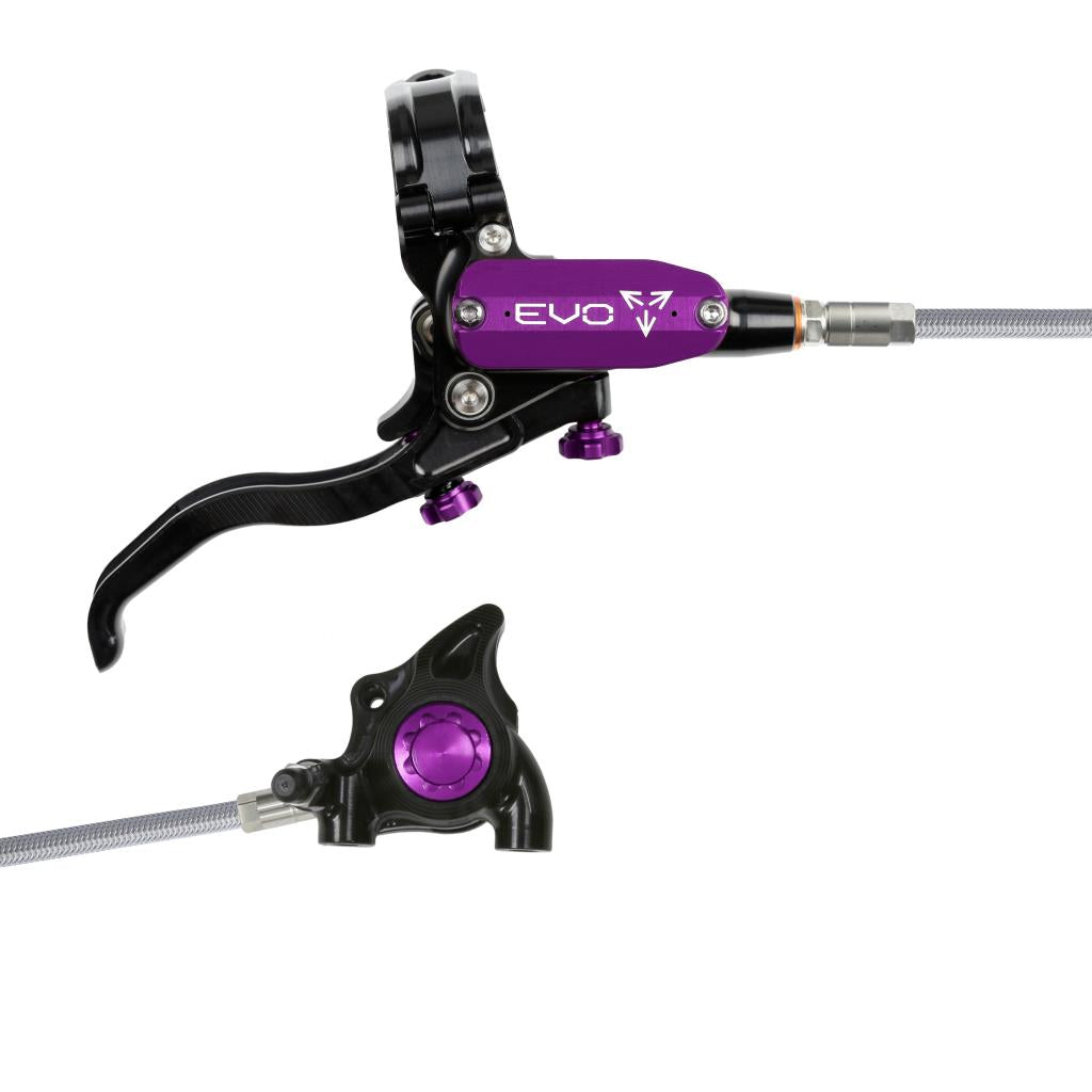 HOPE TECH 4 EVO X2 FM Aviation Bakbroms Svart/Violett