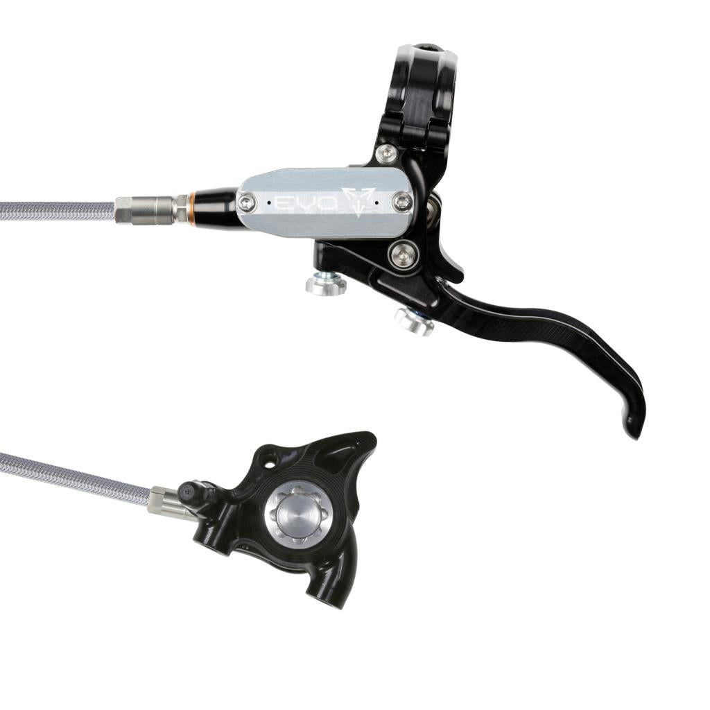 HOPE TECH 4 EVO X2 FM Aviation främre broms svart/silver