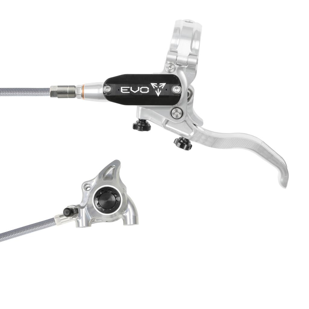 HOPE TECH 4 EVO X2 FM Aviation främre broms silver/svart