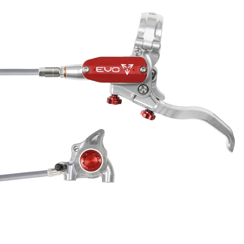 Front Brake HOPE TECH 4 EVO X2 FM Aviation Silver/Red