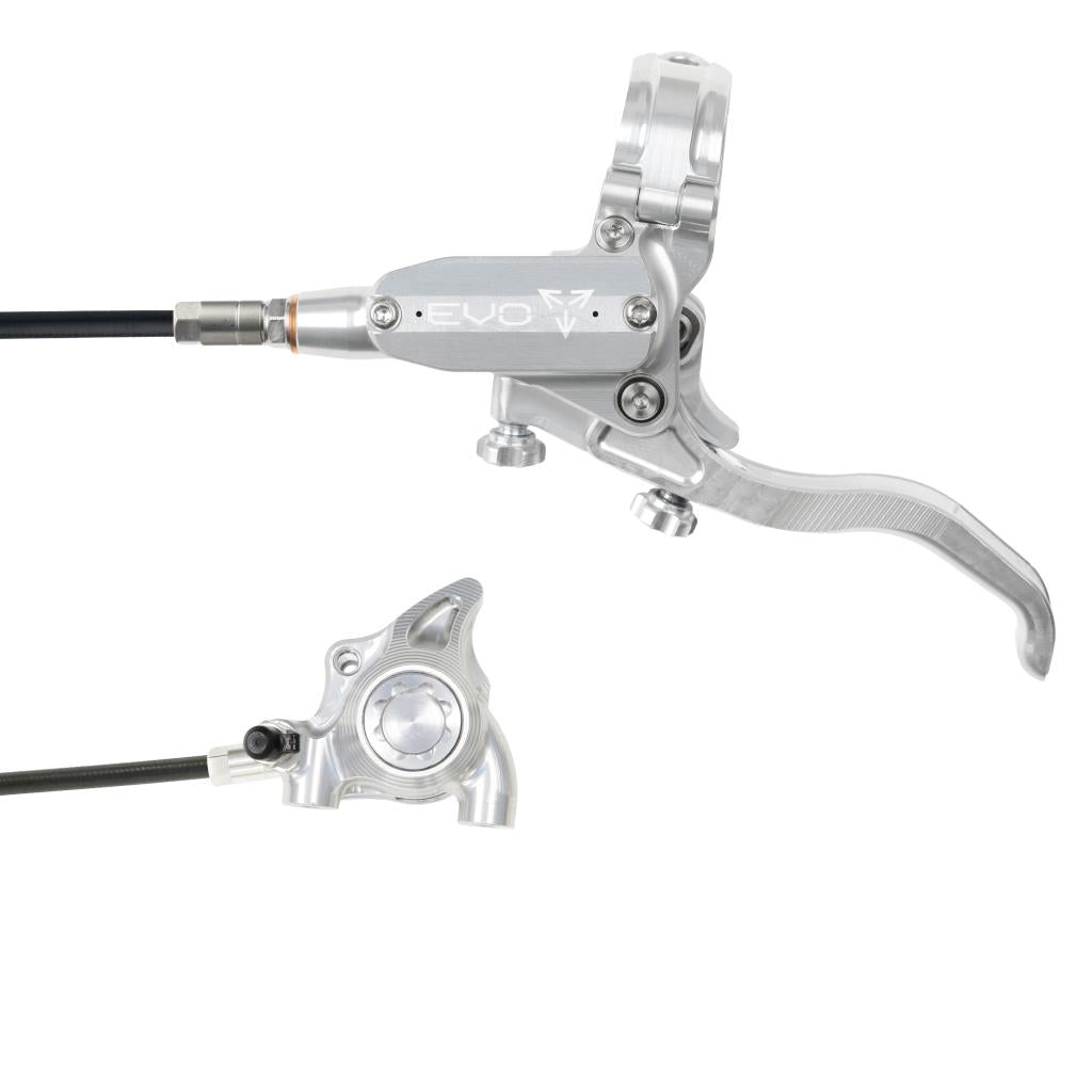 HOPE TECH 4 EVO X2 FM Silver främre broms