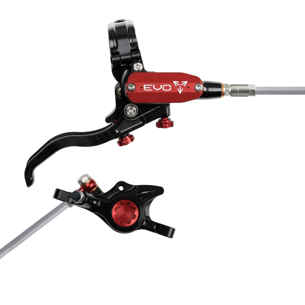 HOPE TECH 4 EVO X2 PM Aviation Bakbroms Svart/Röd