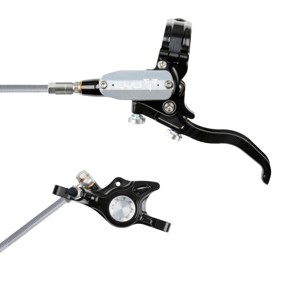 HOPE TECH 4 EVO X2 PM Aviation främre broms svart/silver
