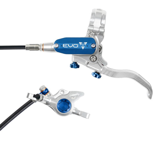 HOPE TECH 4 EVO X2 PM Silver/Blue Front Brake