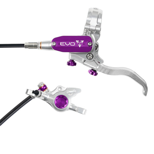 Front brake HOPE TECH 4 EVO X2 PM Silver/Violet