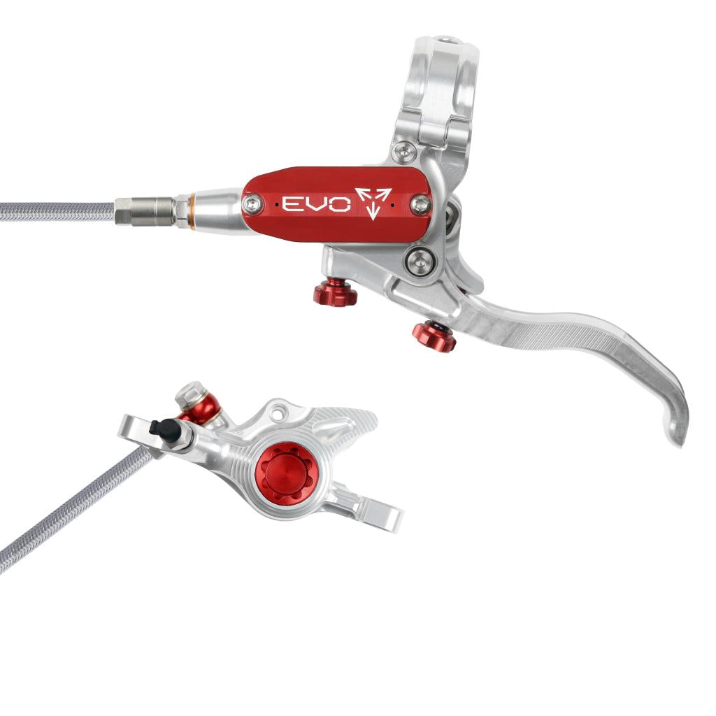 Front Brake HOPE TECH 4 EVO X2 PM Aviation Silver/Red