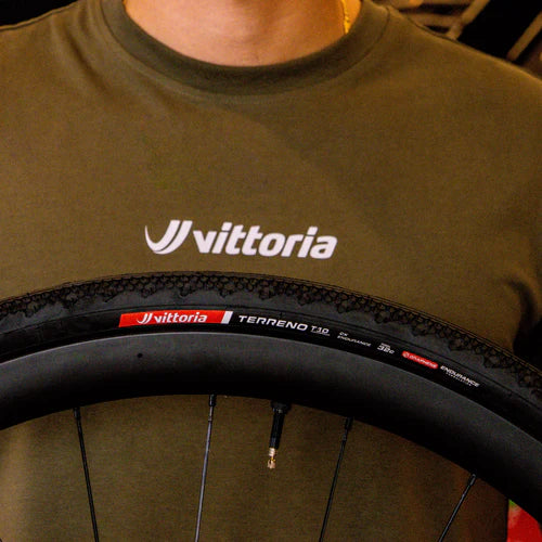 VITTORIA TERRENO T10 700x32c Cyclocross Tubeless Ready-däck Svart