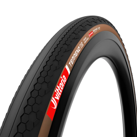 VITTORIA TERRENO T10 HARDPACK 700x40c Gravel Endurance Tubeless Ready Soft Brown däck