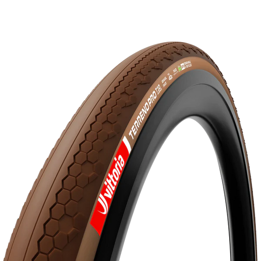 VITTORIA Terreno Pro T10 Hardpack 700x40c Gravel Race Natural Tubeless Ready Beige Q2 2025 tire