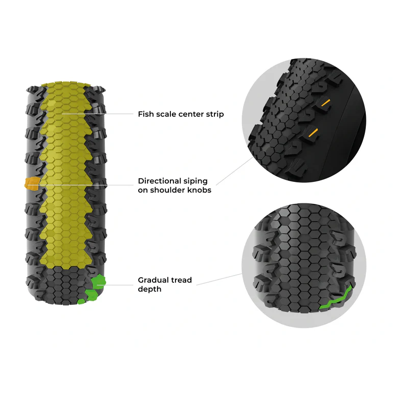 VITTORIA Terreno XC Trail 29x2.1 Tubeless Ready Soft Black Q2 2025 tire