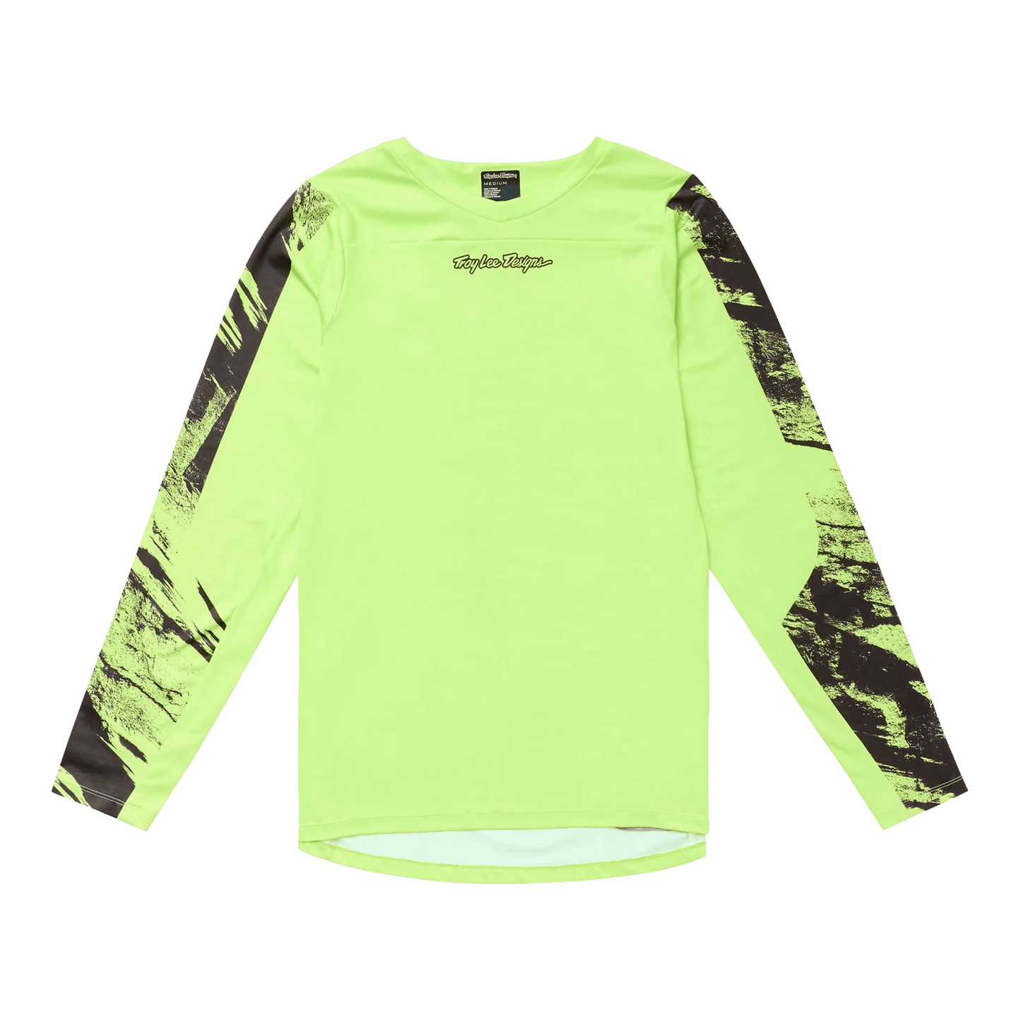 TROY LEE DESIGNS SKYLINE CHILL ROCKSLIDE Jersey Long Sleeve Yellow