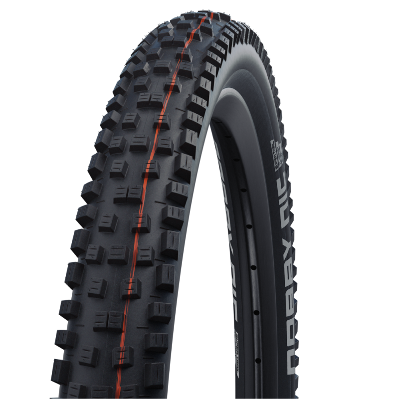 SCHWALBE NOBBY NIC 29x2.60 ADDIX SOFT SUPERTRAIL Tubeless Ready Soft Black-däck