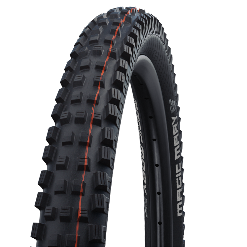 SCHWALBE MAGIC MARY 29x2.40 ADDIX SOFT SUPERGRAVITY Tubeless Ready Soft Black-däck