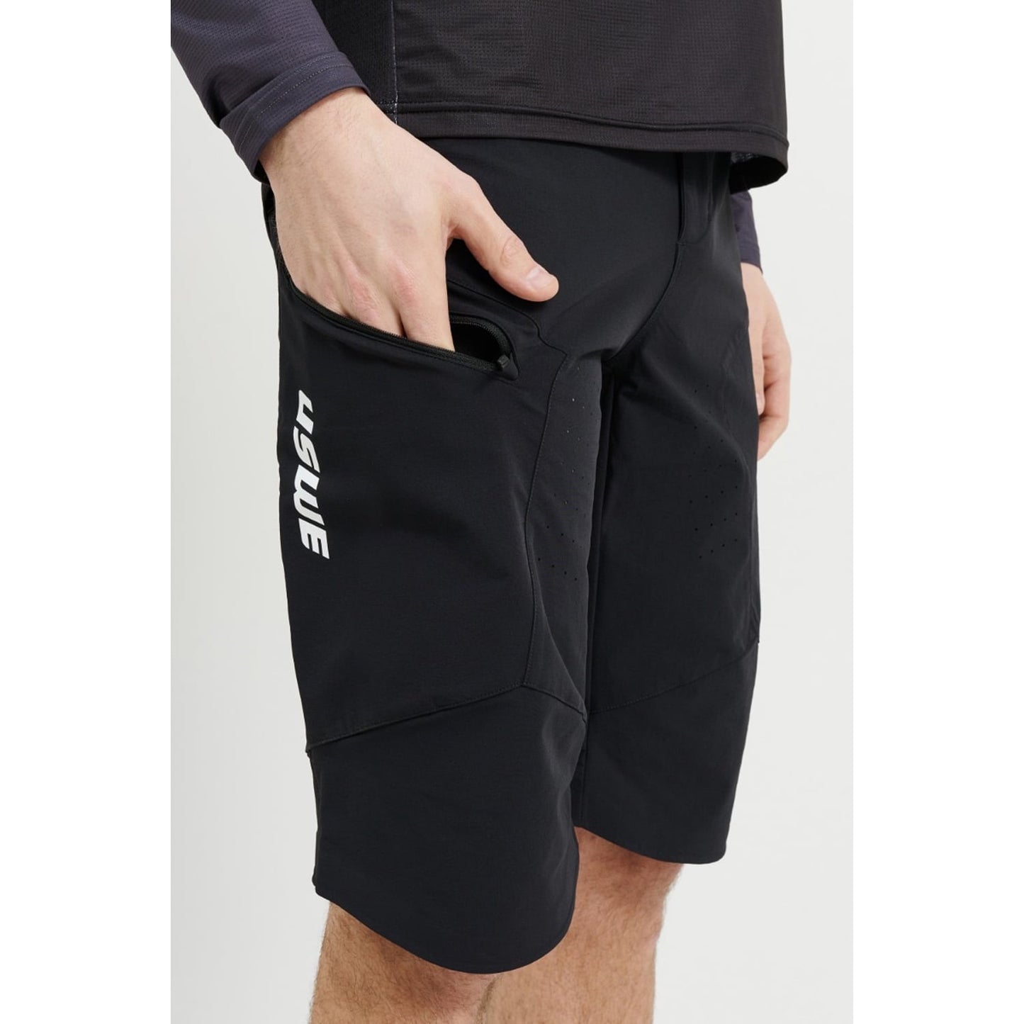 USWE HYBRID MTB Short Svart