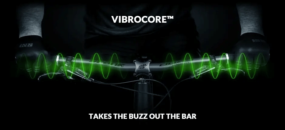 handlebar SPANK SPIKE 35 VIBROCORE Rise 40mm 820mm Green